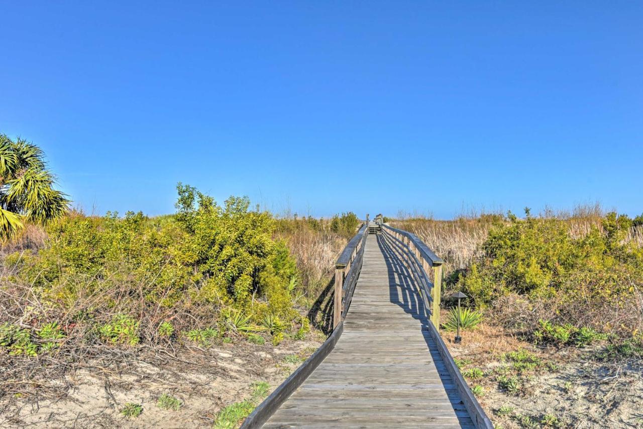 Ocean-View Saint Helena Island Condo - Pool Access Oceanmarsh Subdivision Экстерьер фото