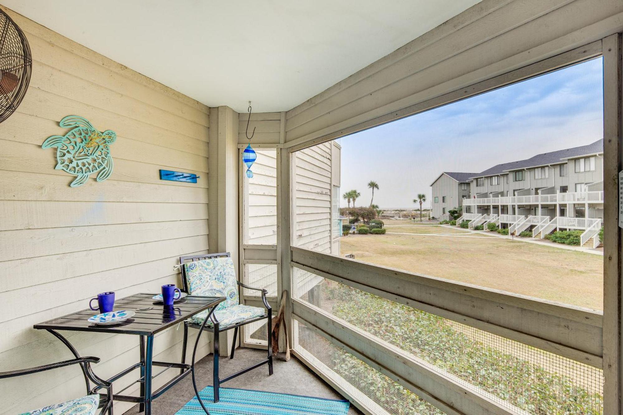 Ocean-View Saint Helena Island Condo - Pool Access Oceanmarsh Subdivision Экстерьер фото