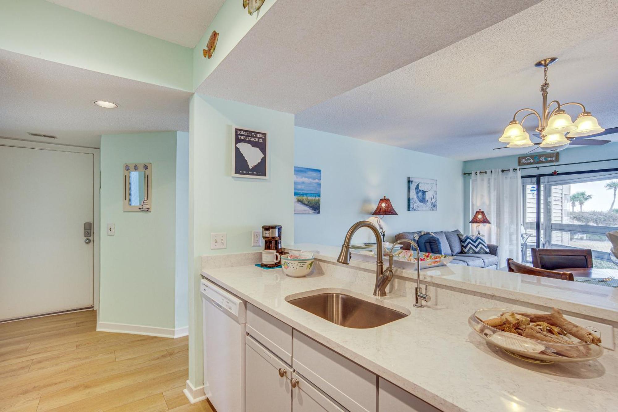 Ocean-View Saint Helena Island Condo - Pool Access Oceanmarsh Subdivision Экстерьер фото